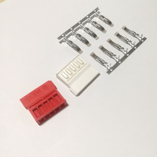 สายเคเบิลพาวเวอร์ซัพพลาย HDD SSD 15p SATA สีแดง สีขาว 10 ชุด