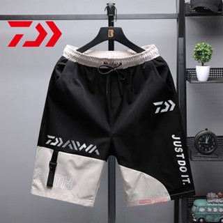 Daiwa กางเกงขาสั้น ลําลอง ระบายอากาศ แห้งเร็ว เหมาะกับการตกปลา เดินป่า ตกปลา เล่นกีฬากลางแจ้ง สําหรับผู้ชาย