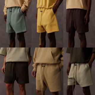 [Correct version] FEAR OF GOD Essentials simple shorts high street 23SS thin velvet fog loose shorts mens and womens pants