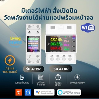 พร้อม Tuya At2p, At4p, 100a Wi Fi Meter,การตั้งค่าการเดินทางพร้อมจอแสดงผล,รองรับ100แอมแปร์ปัจจุบัน Serein