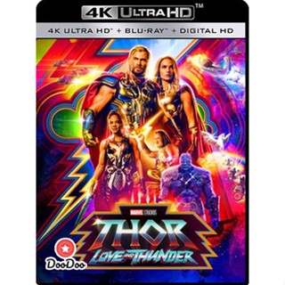 4K 4K - Thor Love and Thunder (2022) ธอร์ ด้วยรักและอัสนี - แผ่นหนัง 4K UHD (เสียง Eng Plus/ไทย | ซับ Eng/ไทย) หนัง 4K U