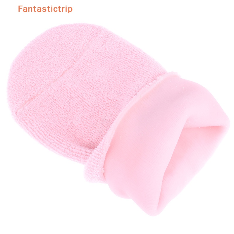 fantastictrip-ถุงเท้าเจลสปา-นํากลับมาใช้ใหม่ได้-ถุงเท้าให้ความชุ่มชื้น-ไวท์เทนนิ่ง-ขัดผิว-เรียบเนียน-มาส์ก-แฟชั่น