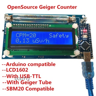 [Dolity2] Opensource Geiger เคาน์เตอร์ LCD1602 พร้อมโมดูลเคาน์เตอร์ท่อ Geiger