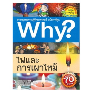 B2S หนังสือ Why? ไฟและการเผาไหม้ (ฉบับการ์ตูน)