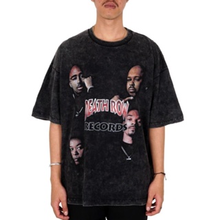 📦พร้อมส่ง เสื้อยืด ลาย Death ROW  ORIGINALS T-shirt