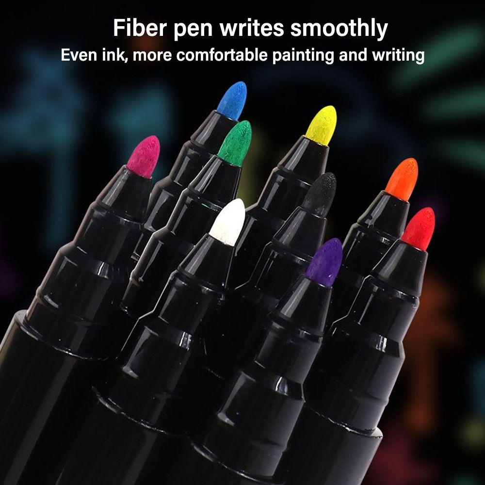 faccfki-ปากกาชอล์กเหลว-กระดาน-led-หลากสี-เขียนกระจก-หน้าต่าง-วาดภาพศิลปะ-ปากกามาร์กเกอร์
