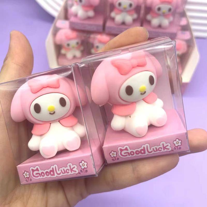 1-ชิ้น-sanrio-กบเหลาดินสอ-kawaii-kuromi-mymelody-กบเหลาซิลิโคน-เครื่องเขียนนักเรียน-เด็ก-อุปกรณ์การเรียน-ขายส่ง