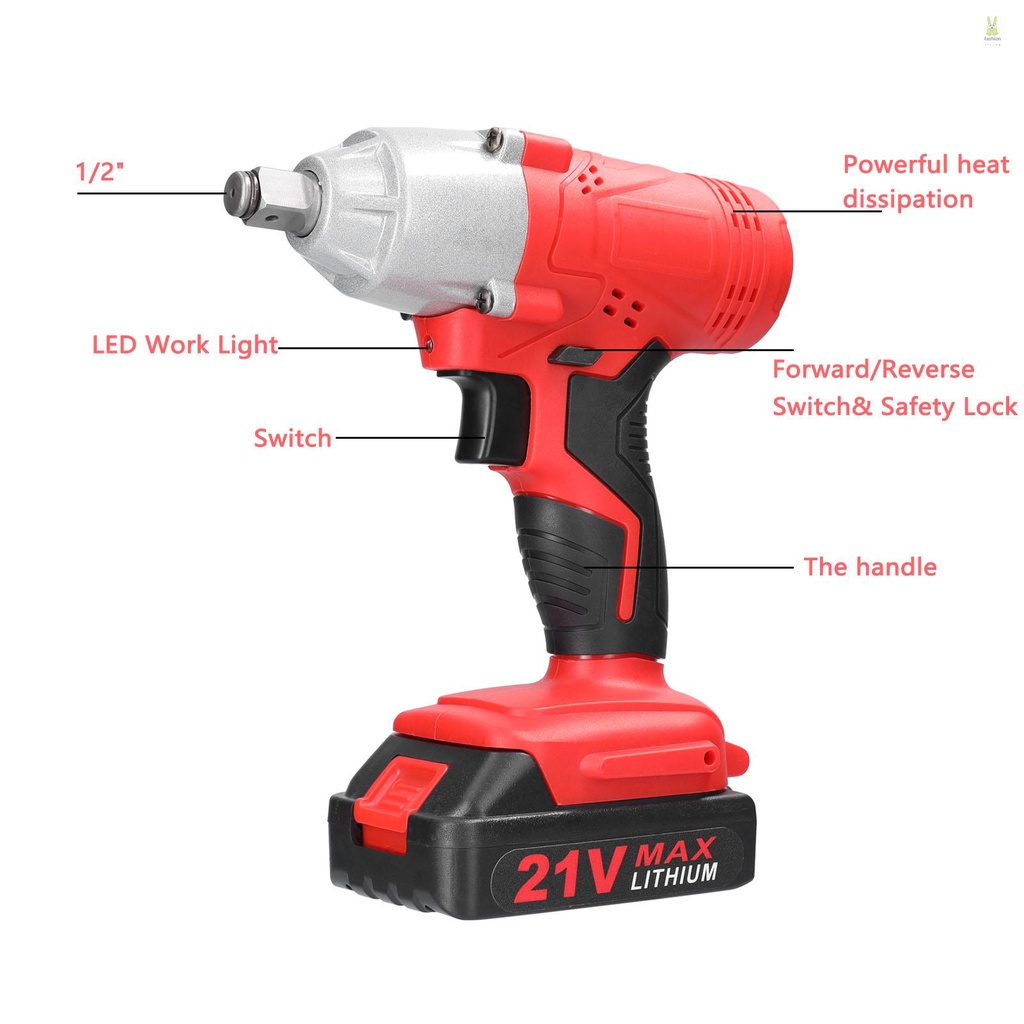 flt-ประแจไฟฟ้าไร้สาย-21v-มอเตอร์ควบคุมความเร็ว-แรงบิดสูง-อุปกรณ์ติดตั้ง