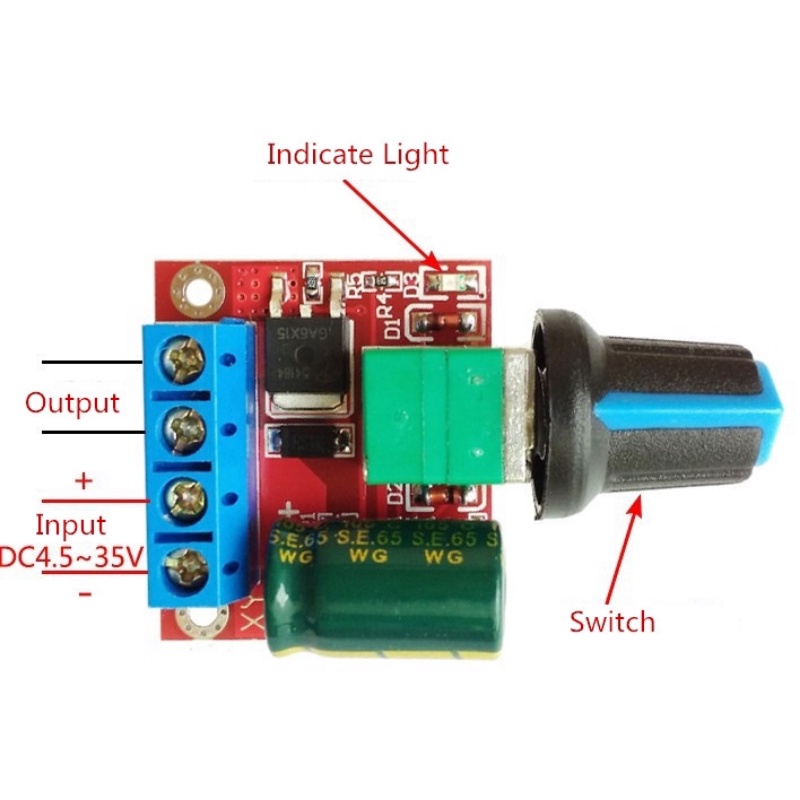 โมดูลควบคุมความเร็วมอเตอร์-dc-dc-4-5v-35v-24v-sawu-5a-10a-90w-pwm-12v-ขนาดเล็ก-ปรับได้