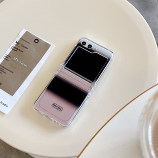 เคสโทรศัพท์มือถือแบบแข็ง กันกระแทก ลาย blackpink แฟชั่น สําหรับ Samsung Galaxy Z Flip 5 3in1 Z Flip 3 5G Flip 4