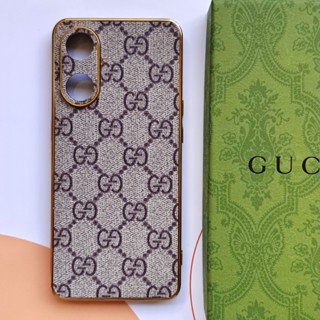 เคส Oppo Reno 8T 5G 4G Reno 8Z 7Z 5G Reno7 4G 5G Reno8 T Z 5G Reno 8 5G Luxury A77S A57 2022 โทรศัพท์มือถือ ลายดอกไม้ สีน้ําตาล หรูหรา สําหรับ