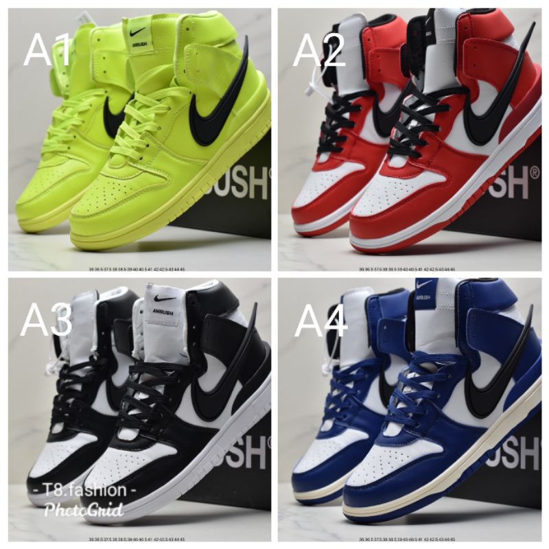 ambush-x-sb-dunk-high-sb-รองเท้าวิ่ง-รองเท้าสเก็ตบอร์ด