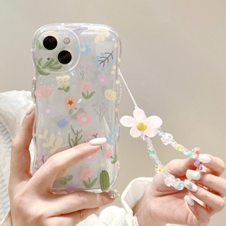 ใหม่ สายคล้องโทรศัพท์มือถือ จี้ดอกไม้ หน้ายิ้ม ขนาดเล็ก สีชมพู สําหรับผู้หญิง 2023