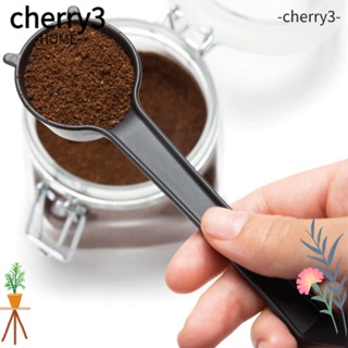 Cherry3 ช้อนกาแฟ ABS ลายการ์ตูนยีราฟน่ารัก สีดํา สําหรับคนกาแฟ