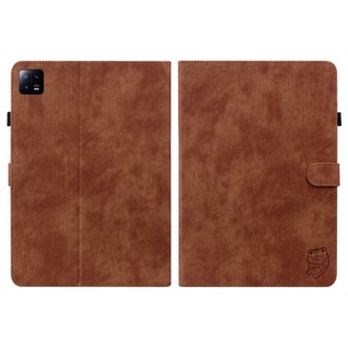 เคสแท็บเล็ตหนัง PU แบบฝาพับ บางพิเศษ สําหรับ Xiaomi Mi Pad 6 11 2023 Mipad 6 Pro 2023