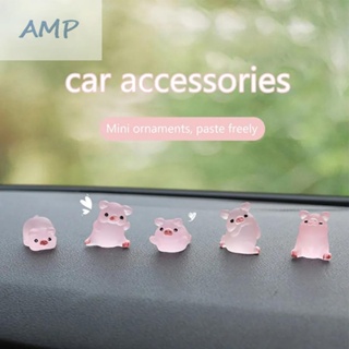 ⚡BABYCITY-TH⚡Small Resin Piggy Accessories Cartoon Casual Cute Dashboard High Quality⚡NEW 7
