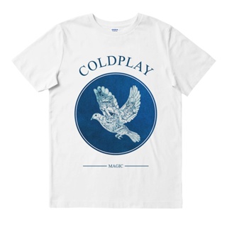 Coldplay - เวทมนตร์ สีขาว | เสื้อยืด พิมพ์ลายวงดนตรี | เพลงเมอร์ช | Unisex | วงดนตรี MERCH | เสื้อยืด พิมพ์ลายดนตรี | ป๊