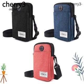 Cherry3 RFID กระเป๋าใส่หนังสือเดินทาง เอกสาร ผ้าอเนกประสงค์ กันน้ํา แบบพกพา สําหรับผู้หญิง