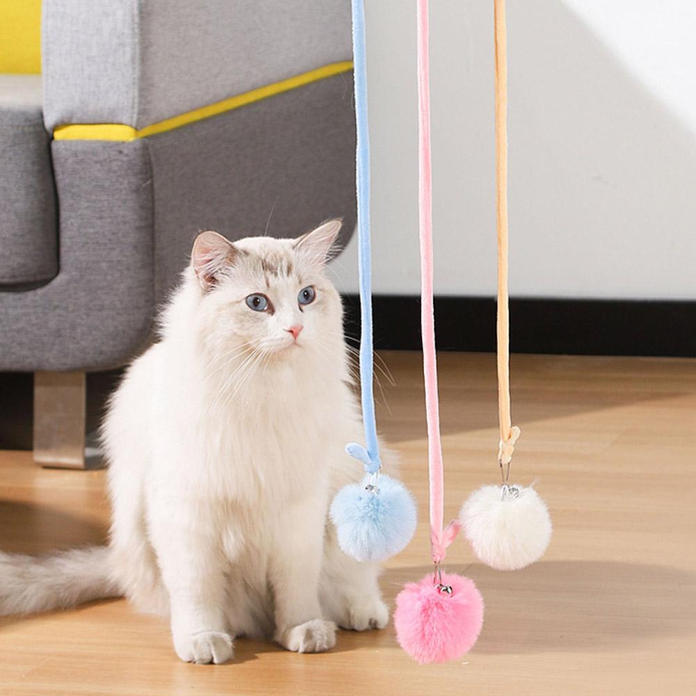ของเล่นแมว-เชือกยืดหยุ่น-พร้อมกระดิ่งลูกบอล-มีเสียง-ของเล่นสําหรับแมว-b4h0