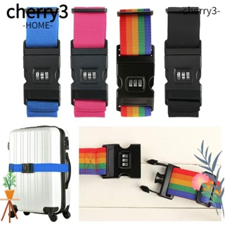 Cherry3 สายเข็มขัดนิรภัย อุปกรณ์เสริม สําหรับกระเป๋าเดินทาง