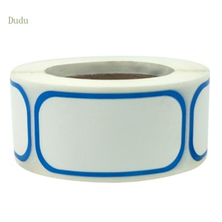 Dudu ฉลากอาหาร มีกาวในตัว 1 x2 สําหรับฉลากเนื้อสัตว์ อาหารเด็ก กระป๋องเครื่องดื่ม 300 ชิ้น