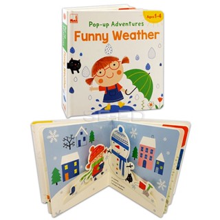 Bundanjai (หนังสือ) Pop-up Adventures : Funny Weather (H)