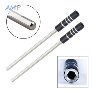 ⚡NEW 8⚡Extension Shaft 2Pcs/set Bar Rod Equipment Metal Multifunction Replacement