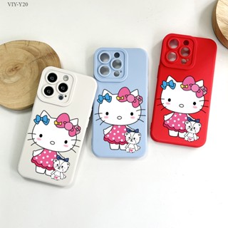 VIVO Y20 Y20i Y20S G Y12S Y12A Y17 Y15 Y12 Y16 Y19 Y91 Y95 Y91C Y1S 2021 เคสวีโว่ สำหรับ Hello Kitty เคส เคสโทรศัพท์