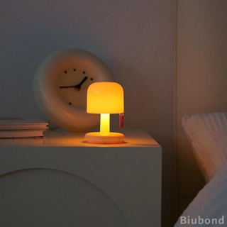[Biubond] โคมไฟตั้งโต๊ะ ขนาดเล็ก ควบคุมแบบสัมผัส พร้อมพอร์ต USB สําหรับห้องนอน สํานักงาน