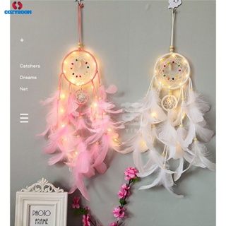 จี้ขนนก Dream Catcher Shell Windbell Pendant Shop Dream Catcher DIY วัสดุ Handcraft แขวนจี้ประดับ Craft cynthia cynthia cynthia