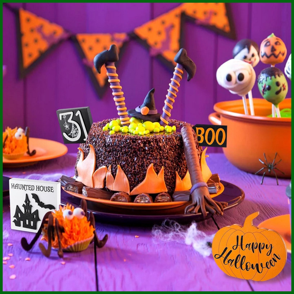 ป้ายถาดฉลุลาย-happy-halloween-boo-haunted-house-สําหรับตกแต่งปาร์ตี้ฮาโลวีน