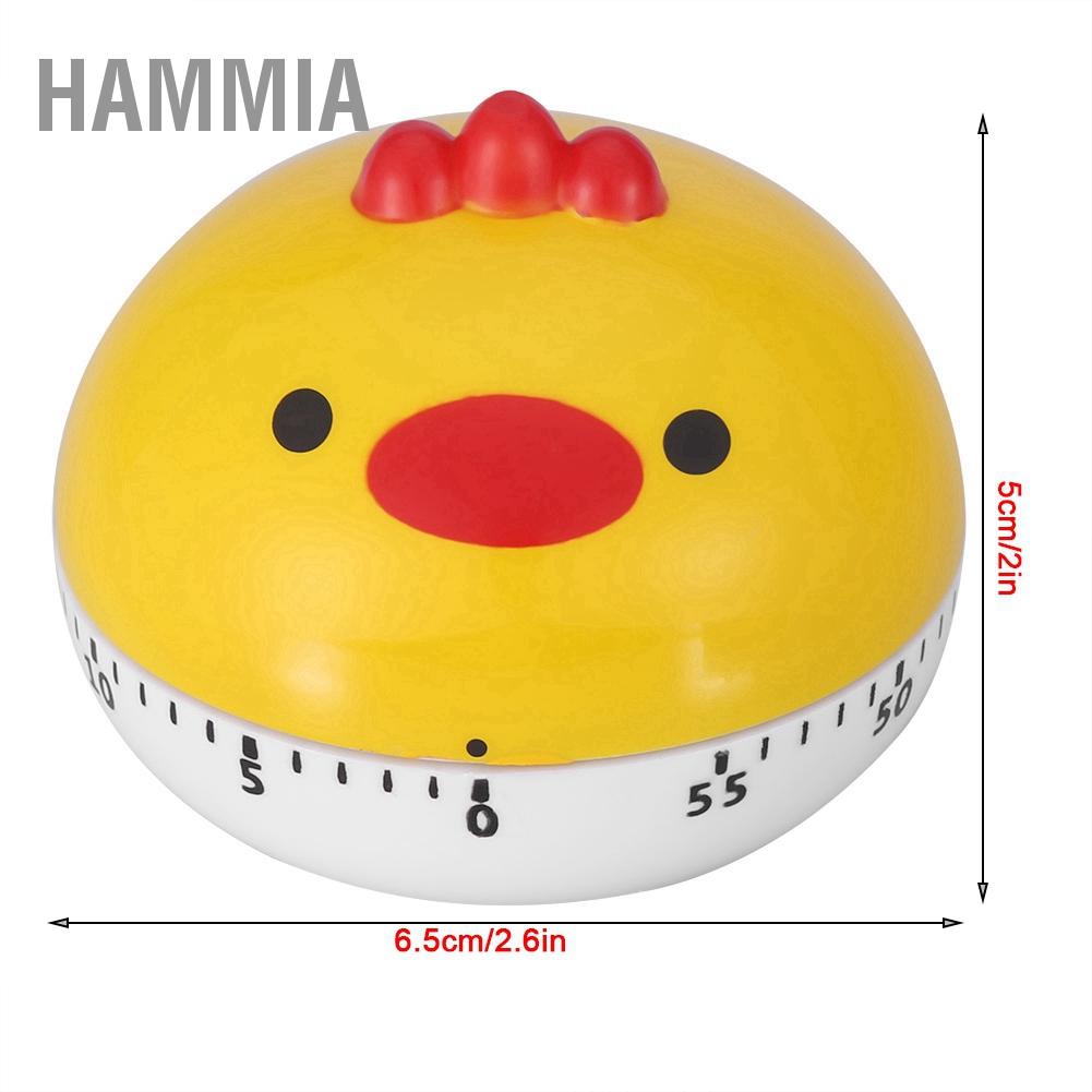 hammia-เครื่องจับเวลาทำอาหารเชิงกลด้วยตนเองเคาน์เตอร์รูปร่างสัตว์สำหรับเครื่องมือจับเวลาครัว