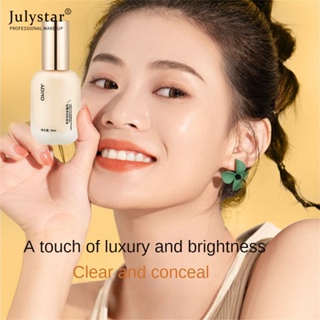 JULYSTAR Admd Light Mist Holding Makeup Liquid Foundation Primer คอนซีลเลอร์ แม้กระทั่งปรับสีผิวให้กระจ่างใส Natural Service Non-sticking Powder Bb Cream