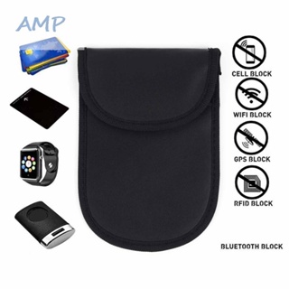 ⚡NEW 8⚡Professional Car Fob Case Black Replace Accessory RFID Signal Blocking pouch