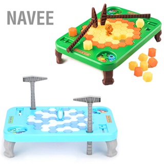 NAVEE Ice Breaker Table Toy Large Puzzle Knock Block Trap Game for Preschool Kids