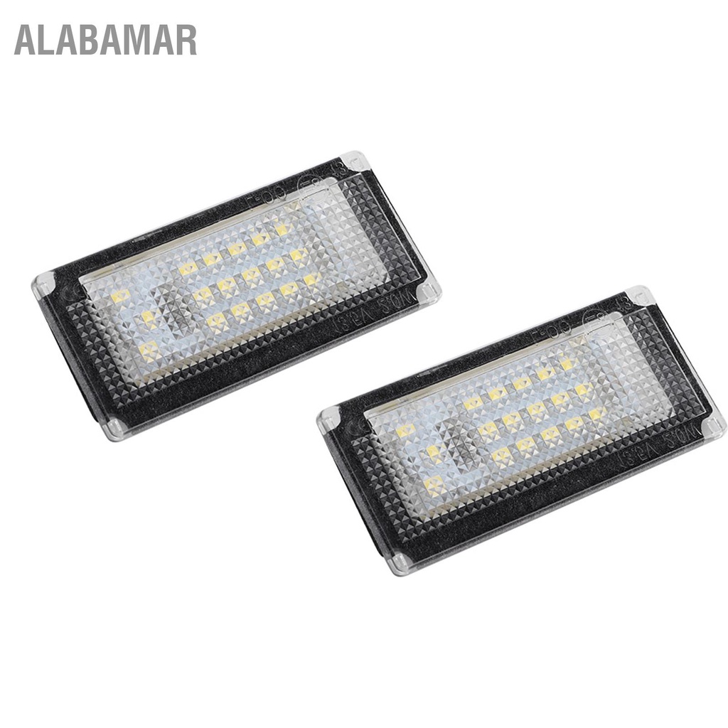 alabamar-1-คู่-6000k-18-leds-แผงป้ายทะเบียนโคมไฟสำหรับ-one-r50-2001-2006