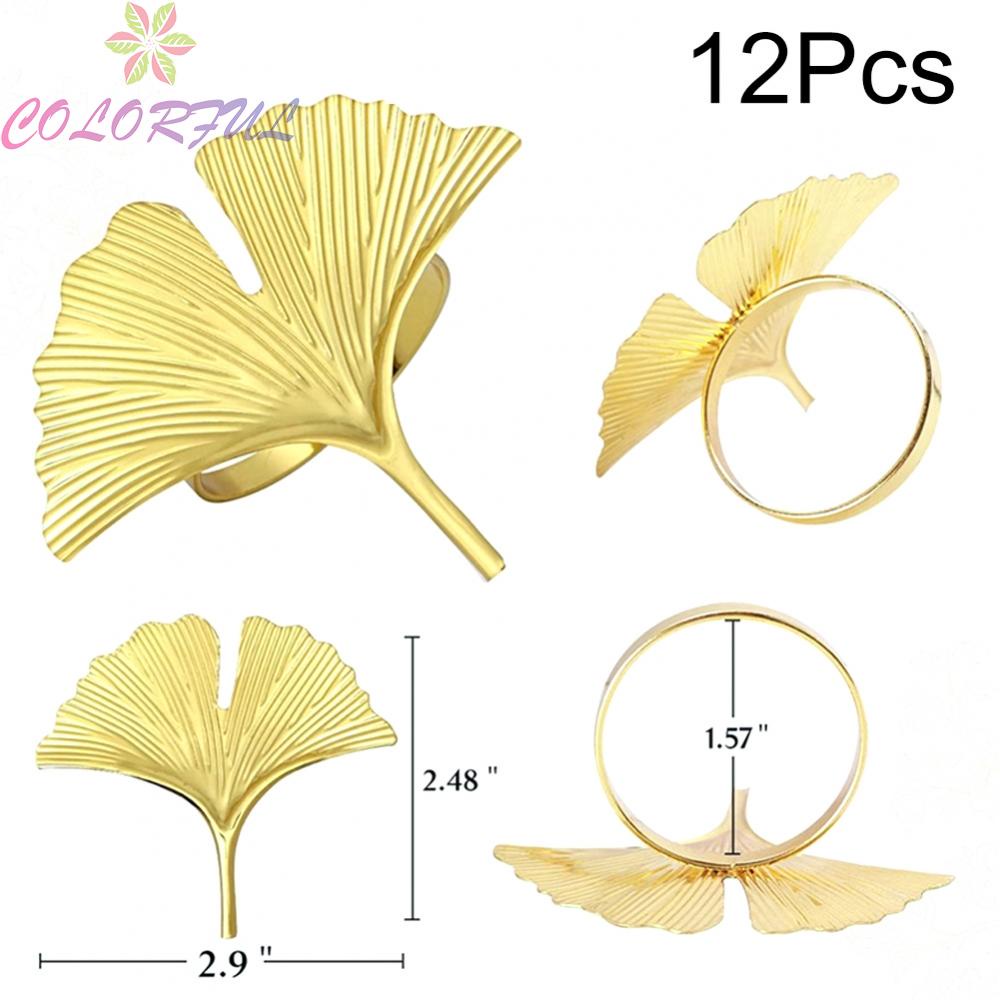 colorful-elegant-ginkgo-leaf-shaped-napkin-rings-set-of-12-for-family-dinner-decor