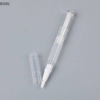 Bsbl ปากกาเปล่า 3 มล. 5 ชิ้น พร้อมแปรง สําหรับใส่เครื่องสําอาง ลิปบาล์ม น้ํามันทาเล็บ BL