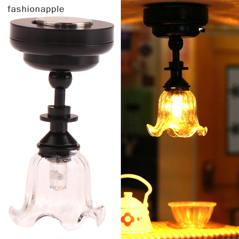 fashionapple-โคมไฟเพดาน-led-ขนาดเล็ก-1-12-สําหรับตกแต่งบ้านตุ๊กตา