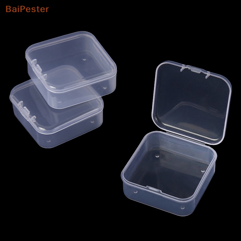 baipester-กล่องใส-ทรงสี่เหลี่ยม-ขนาดเล็ก-สําหรับใส่เครื่องประดับ-ลูกปัด-ของจิปาถะ-3-ชิ้น