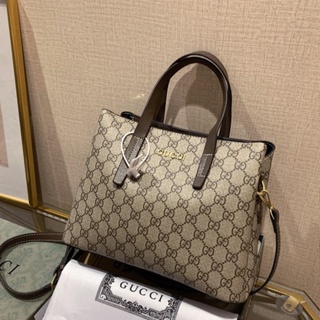GUCCI1571 Men and Women Tote Bag Mid size Hot Product Gift Shopping Bag Y