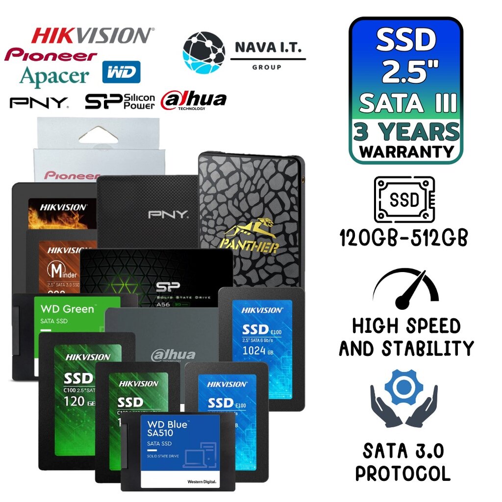 ภาพหน้าปกสินค้าCOINSคืน15% N2ECXMDA SSD PIONEER 120GB 128GB 240GB 256GB 480GB 512GB 1TB APS-SL3N รับประกัน 3 ปี จากร้าน nava.it บน Shopee