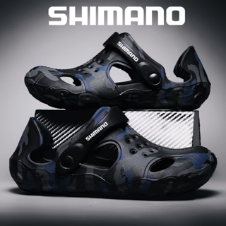 Shimano รองเท้าแตะ EVA พื้นนิ่ม กันลื่น ระบายอากาศ เหมาะกับเดินชายหาด แฟชั่นฤดูร้อน สําหรับผู้ชาย