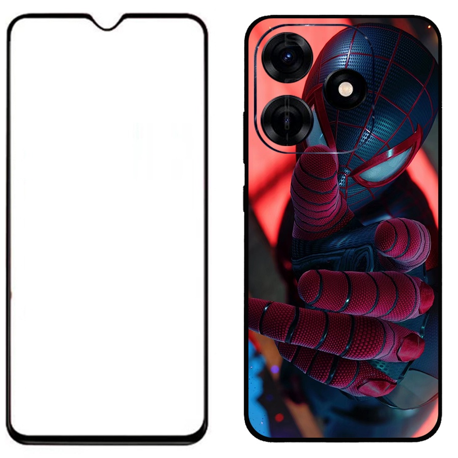 สําหรับ-the-avengers-spider-man-case-tecno-spark-10-10c-เคส-ฟิล์มกระจกนิรภัย-เคสป้องกัน