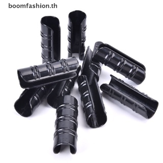 [boomfashion] คลิปหนีบท่อเรือนกระจก พลาสติก PVC สีดํา สําหรับเรือนกระจก 10 ชิ้น