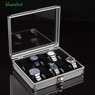 Bluevelvet กล่องนาฬิกาข้อมือ 12 ช่อง อะลูมิเนียมอัลลอย คุณภาพสูง ของขวัญ สําหรับผู้หญิง ผู้ชาย