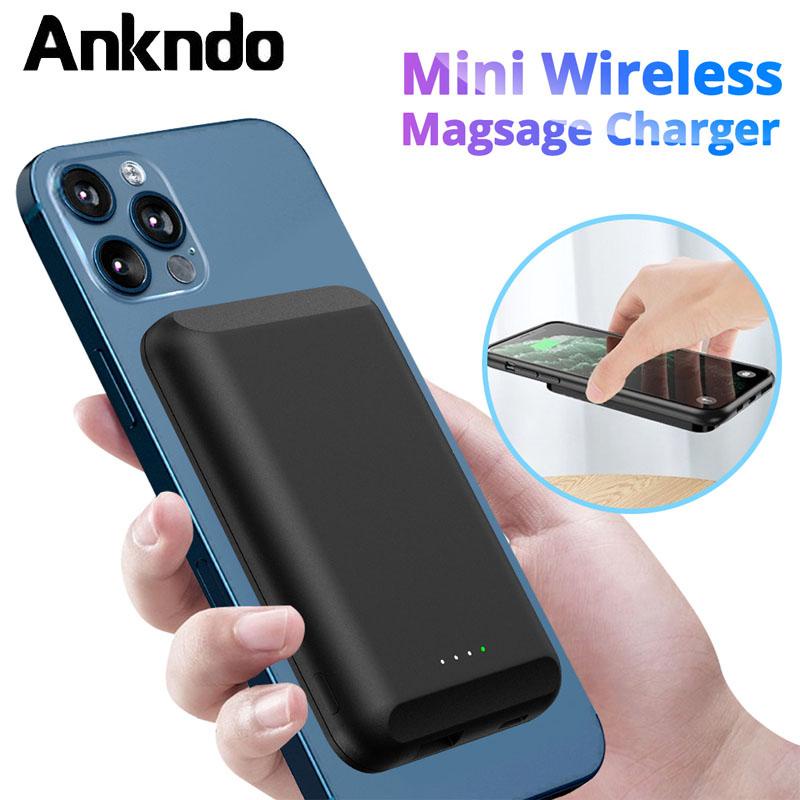 ankndo-พาวเวอร์แบงค์ไร้สาย-แม่เหล็ก-15w-ชาร์จเร็ว-สําหรับ-i-phone13-12-mini-usb-c-pd