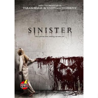 DVD ดีวีดี Sinister เห็นแล้วต้องตาย (เสียง ไทย/อังกฤษ | ซับ ไทย) DVD ดีวีดี