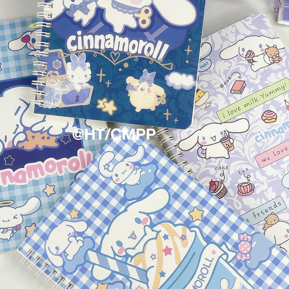 sanrio-cinnamoroll-สมุดโน้ต-ลายการ์ตูนน่ารัก-ขนาด-a5-แบบพกพา-เครื่องเขียน-ของขวัญ