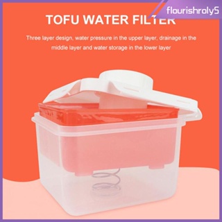 [Flourishroly5] Tofu Drainer Food Strainer Kitchen Utensils Tofu Press for Cheese Tofu
